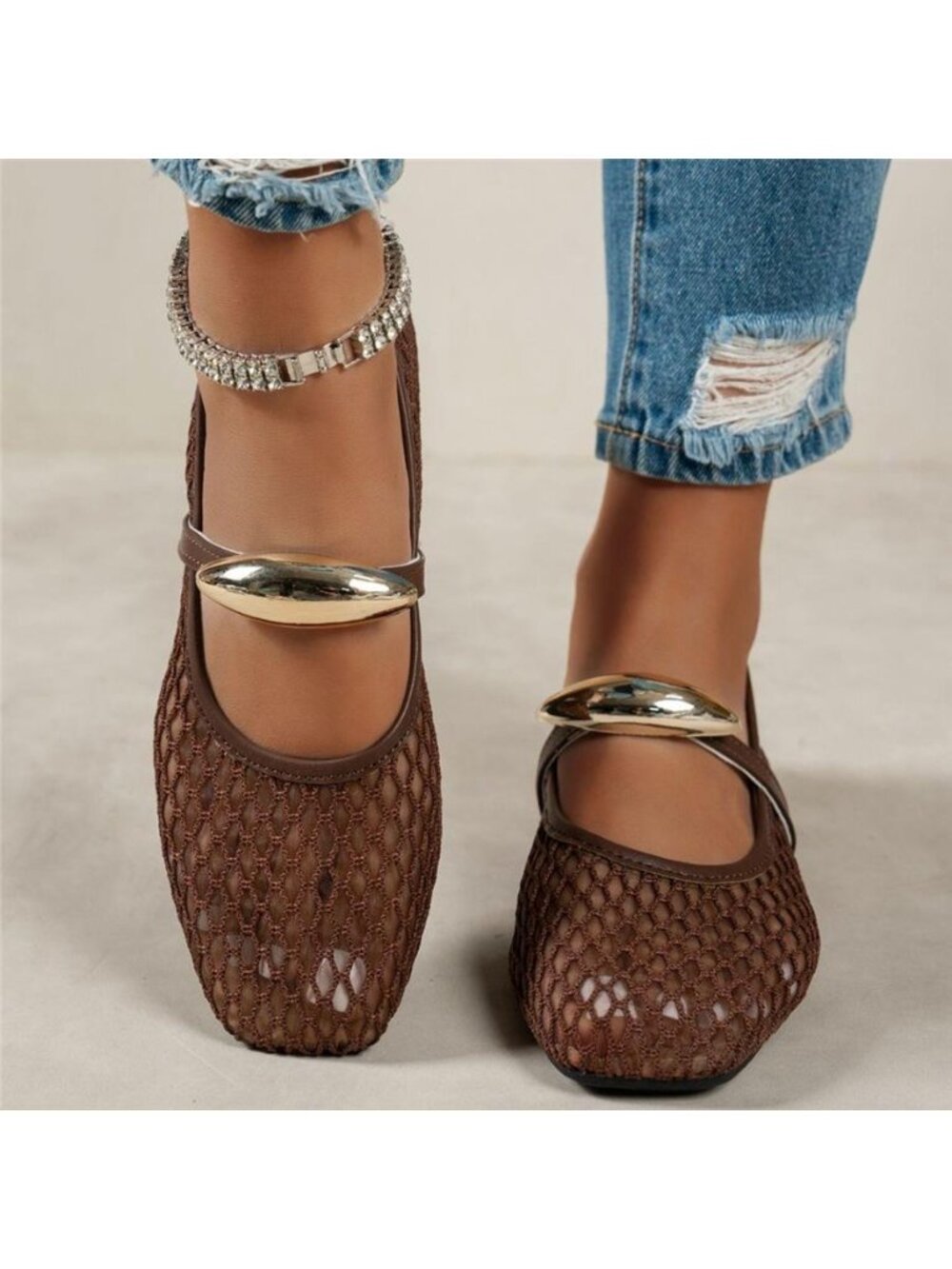 Square Toe Slip-Ons - Picture 4 of 11